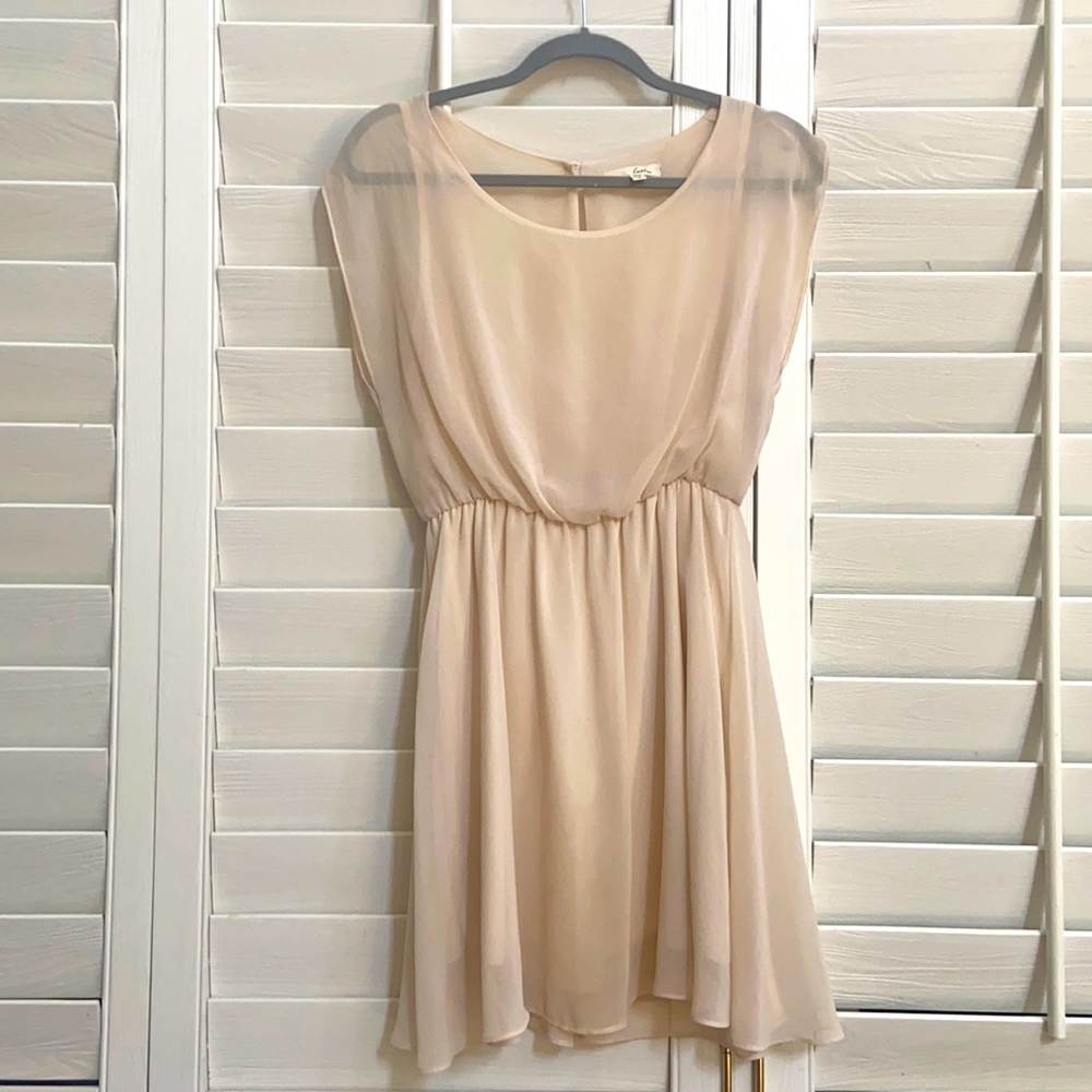 Cream dress from lush size s